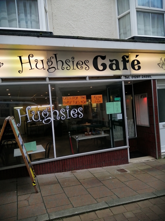 Hughsies Café Seaton Devon